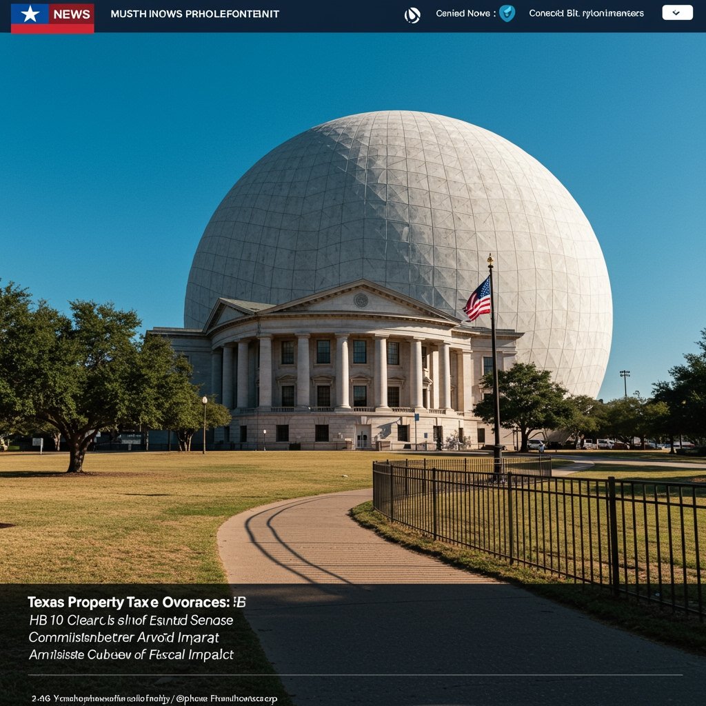 Texas Property Tax Overhaul Advances: HB 10 Clears Senate Committee Amidst Heated Debate Over Fiscal Impact