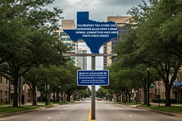 Texas Property Tax Overhaul Proposed: Statewide Sales Tax Swap, Exemption Hikes Ignite Fierce Debate