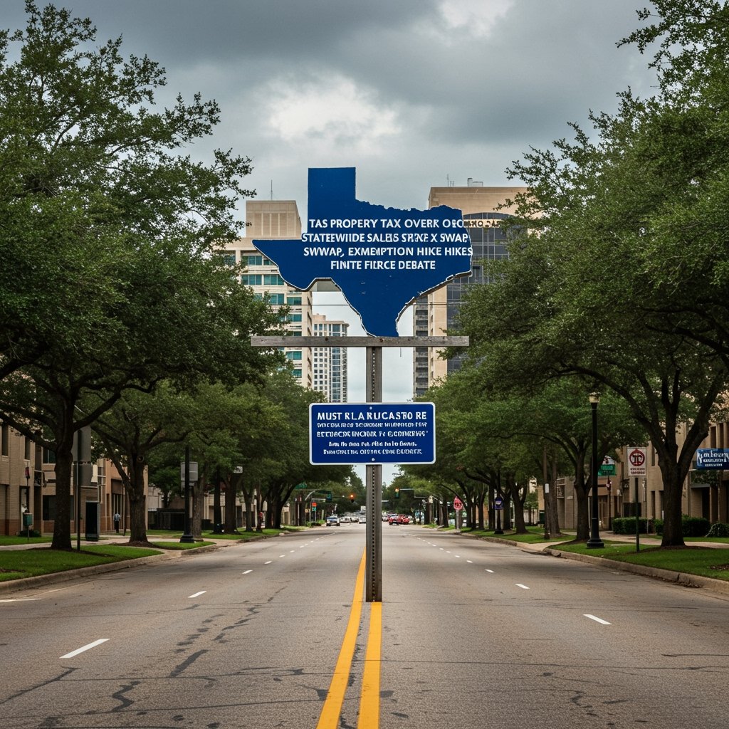 Texas Property Tax Overhaul Proposed: Statewide Sales Tax Swap, Exemption Hikes Ignite Fierce Debate