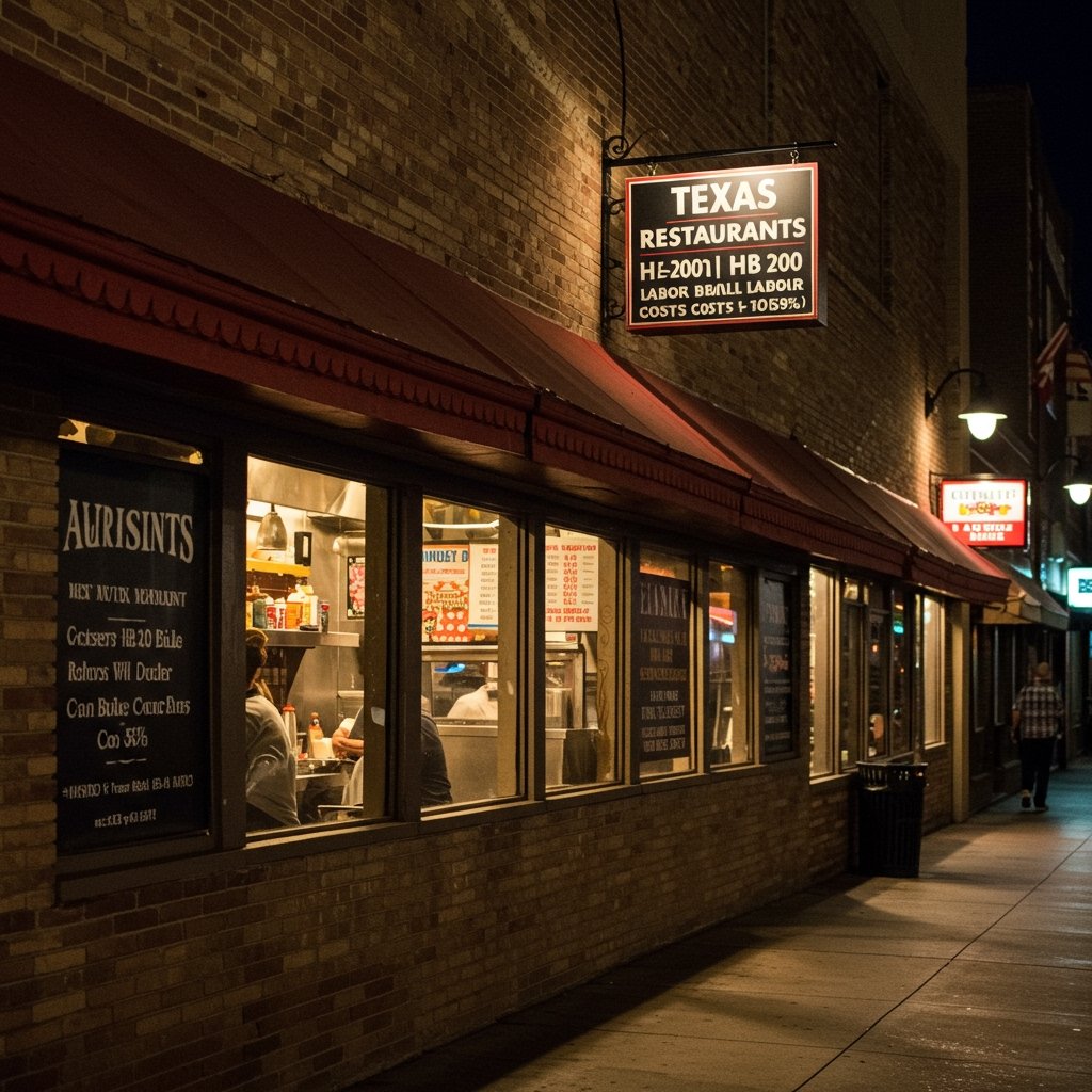 Texas Restaurants Warn HB 200 Labor Bill Could Spike Costs 10 15%