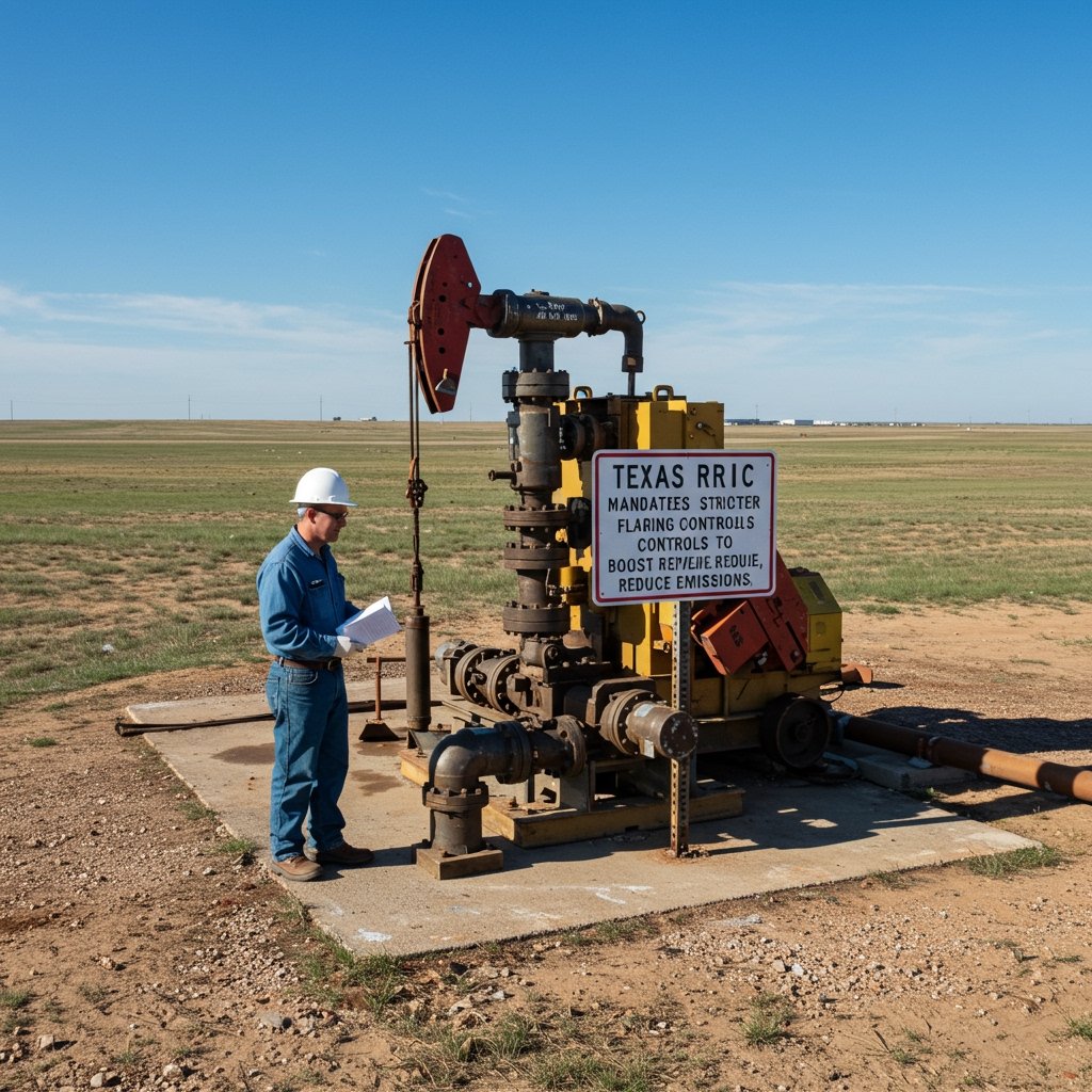 Texas RRC Mandates Stricter Gas Flaring Controls to Boost Revenue, Reduce Emissions