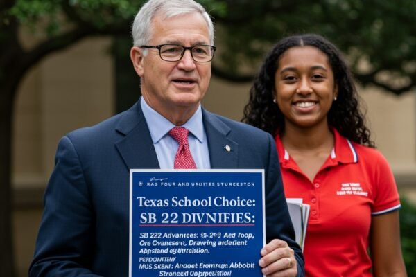 Texas School Choice Debate Intensifies: SB 22 Advances, Drawing Praise from Abbott and Strong Opposition