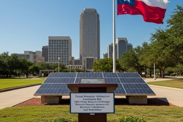 Texas Senate Advances Landmark Bill Offering Major Battery Storage Incentives to Bolster Grid Reliability