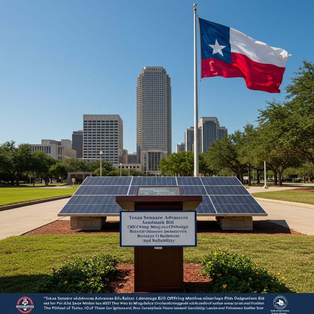 Texas Senate Advances Landmark Bill Offering Major Battery Storage Incentives to Bolster Grid Reliability