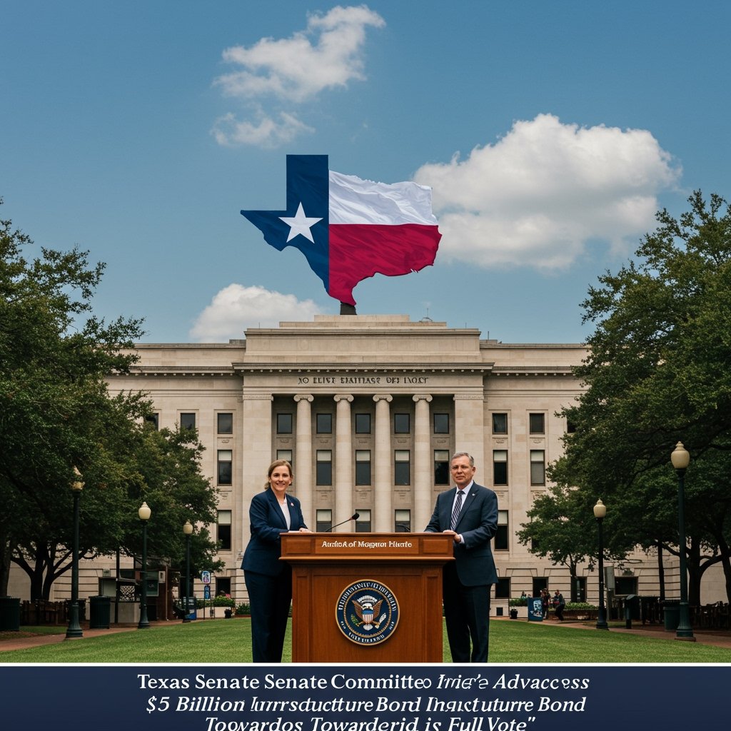 Texas Senate Committee Advances $5 Billion Infrastructure Bond Towards Full Vote