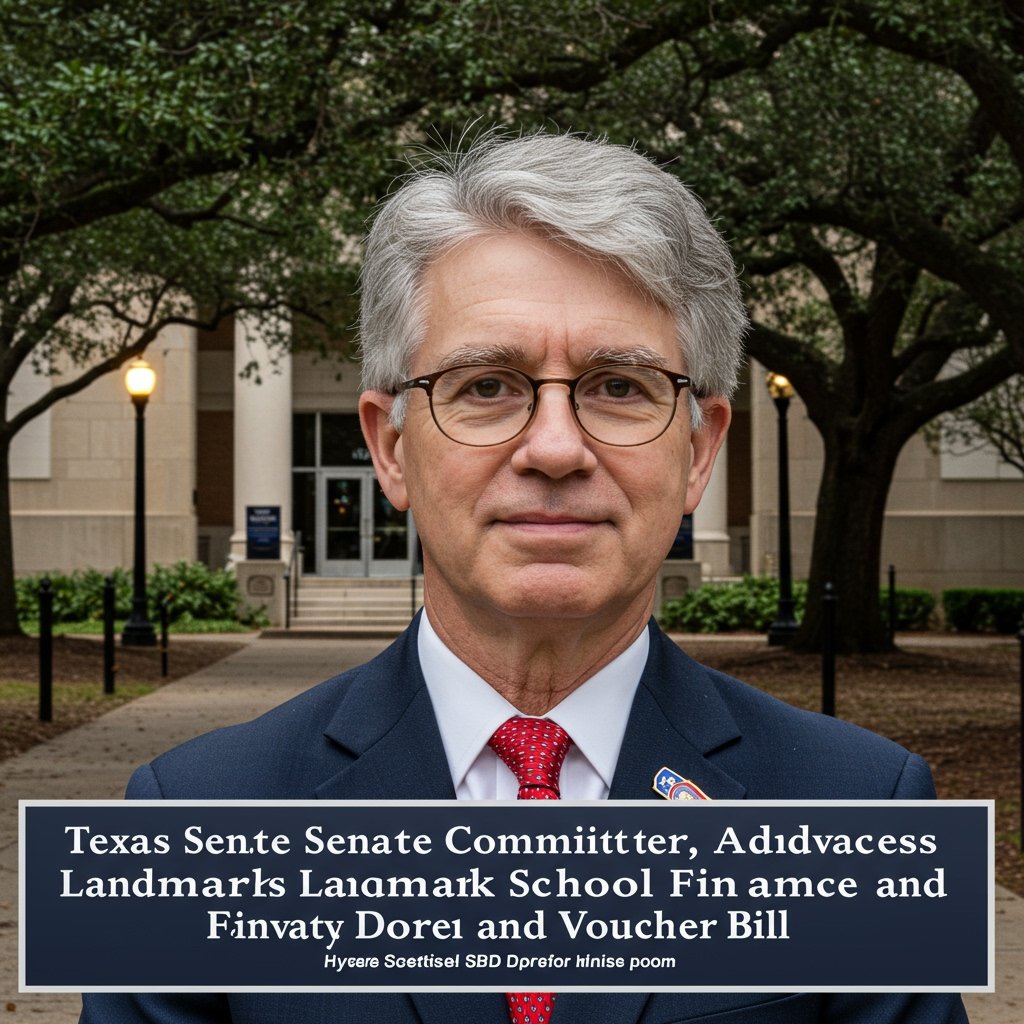 Texas Senate Committee Advances Landmark School Finance and Voucher Bill