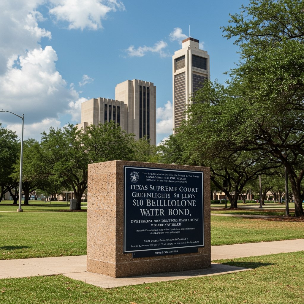 Texas Supreme Court Greenlights $10 Billion Water Bond, Overturning Lower Court