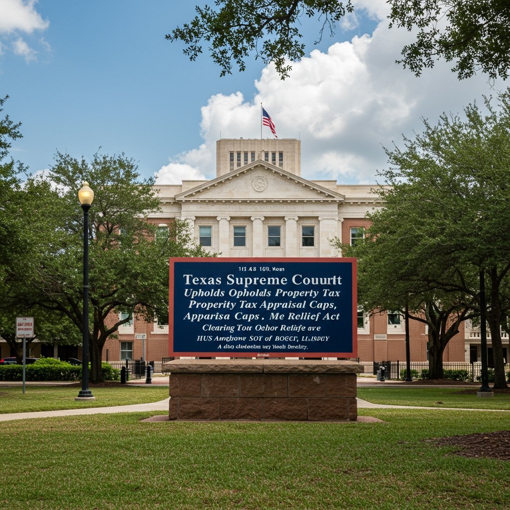 Texas Supreme Court Upholds Property Tax Appraisal Caps, Clearing Path for Major Relief Act