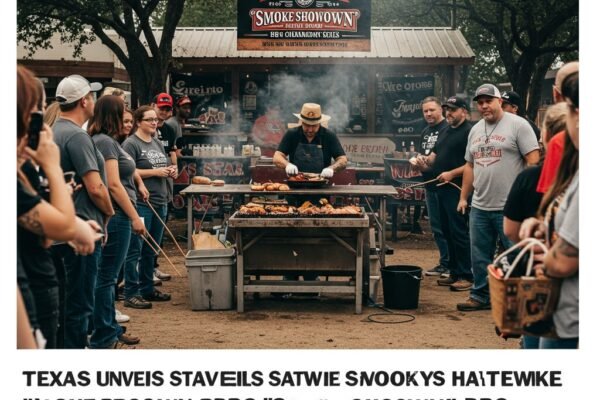 Texas Unveils Statewide "Smoke Showdown" BBQ Championship Series with Over $100,000 Grand Prize