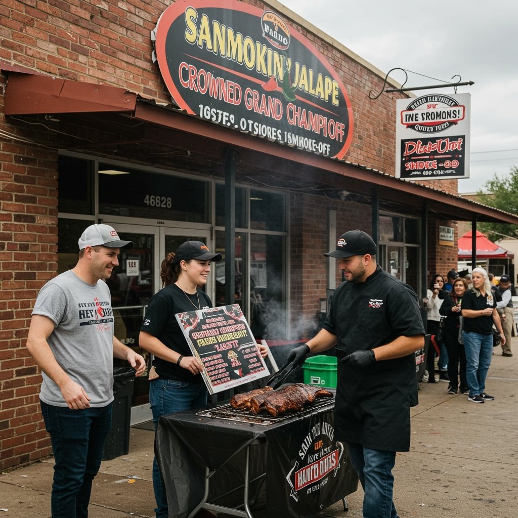 San Marcos' The Smokin' Jalapeu00f1o Crowned Grand Champion at Lone Star Smoke Off