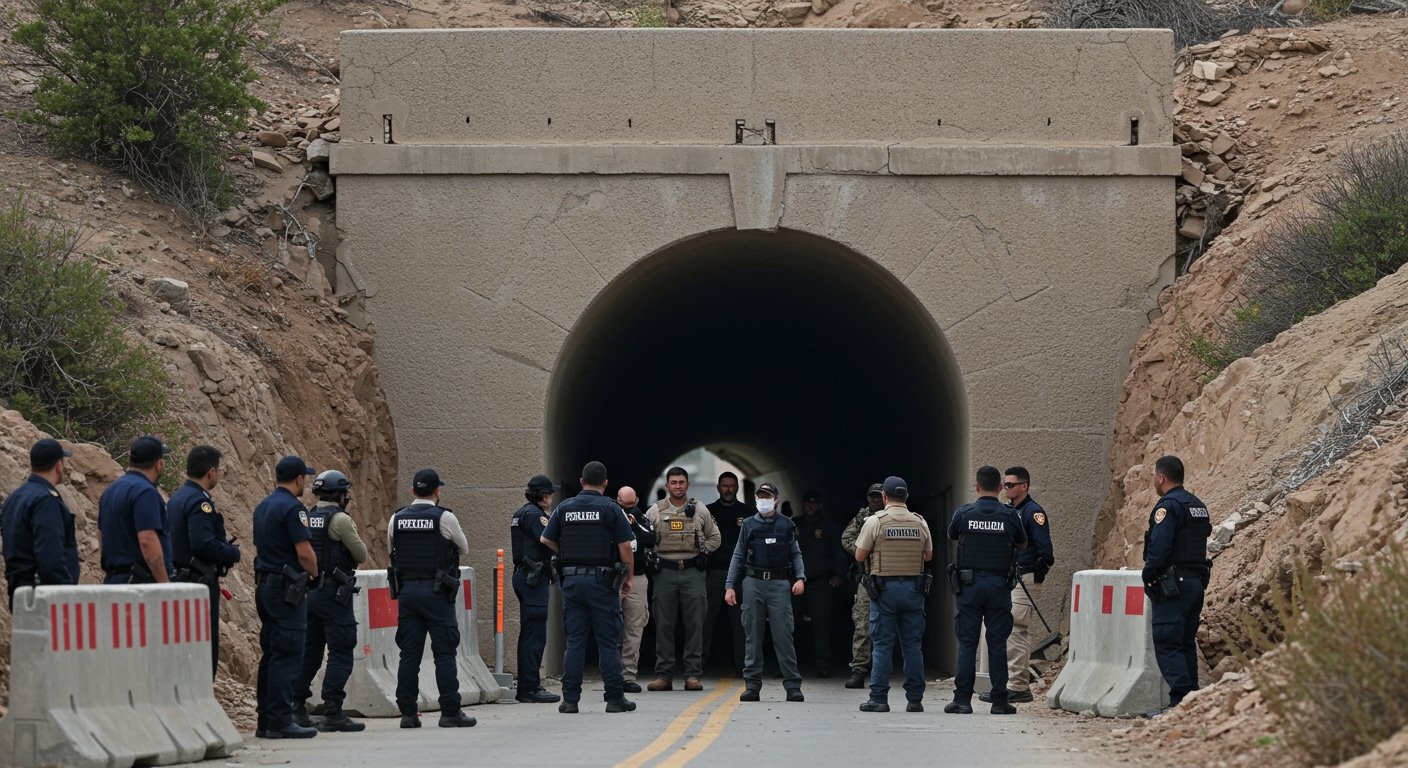 US Border Authorities Uncover Sophisticated, Nearly 3,000 Foot Smuggling Tunnel Near San Diego Tijuana Crossing