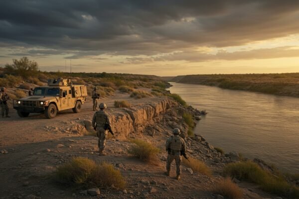 US Military Establishes Third Border Buffer Zone on Rio Grande, Enhancing Detention Powers