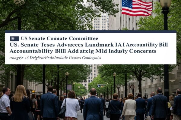 US Senate Committee Advances Landmark AI Accountability Bill Amid Industry Concerns