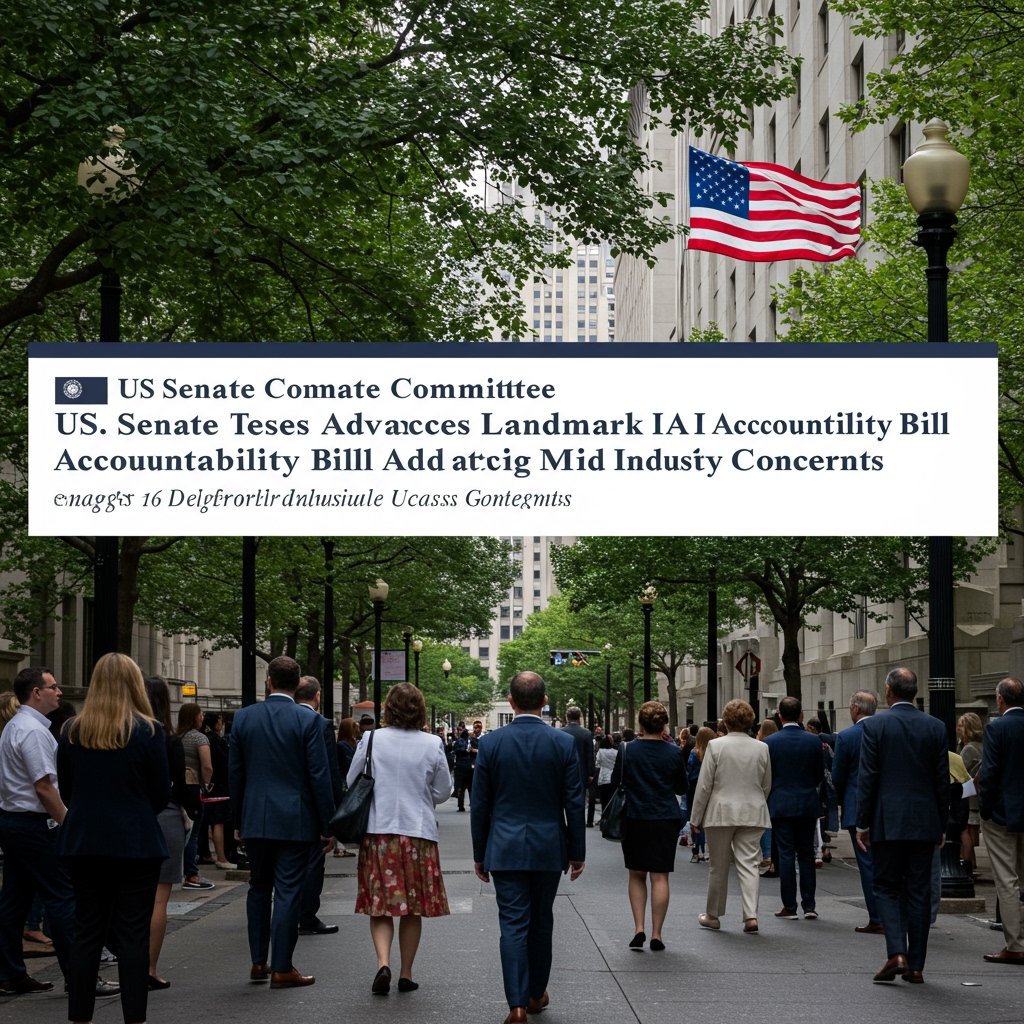 US Senate Committee Advances Landmark AI Accountability Bill Amid Industry Concerns