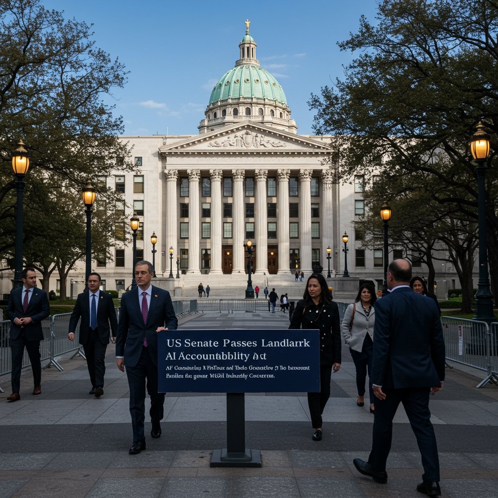 US Senate Passes Landmark AI Accountability Act Amidst Industry Concerns