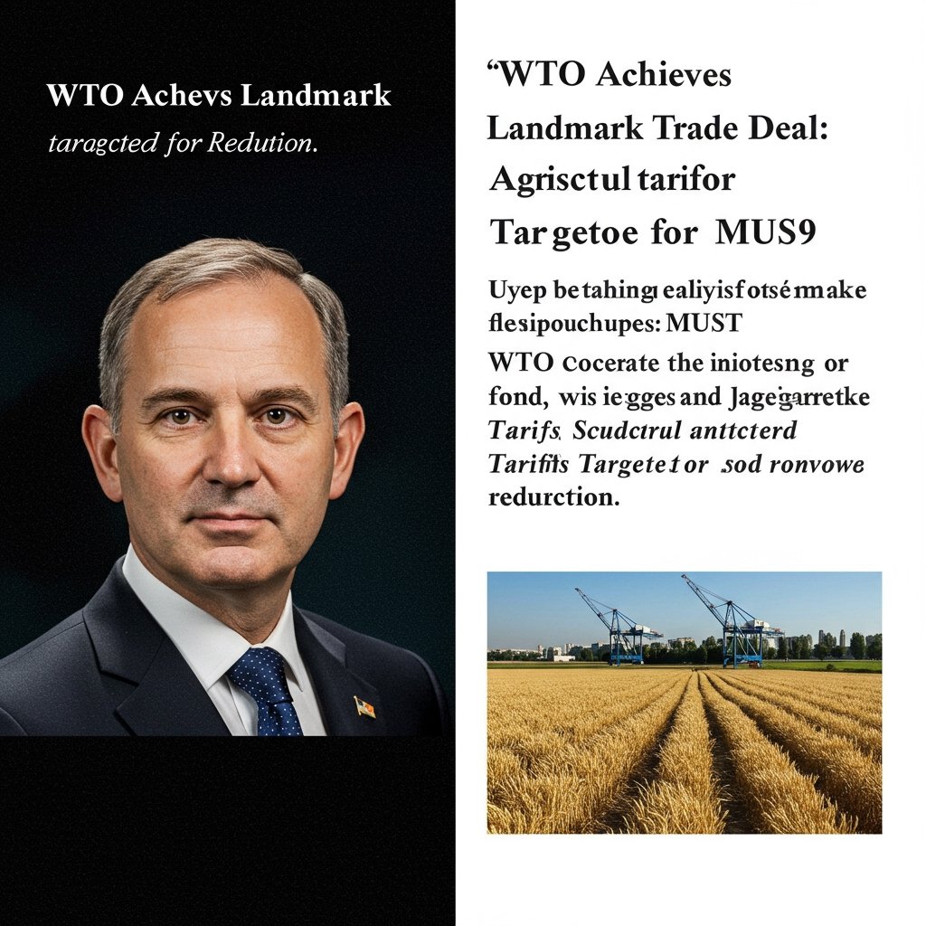 WTO Achieves Landmark Trade Deal: Agricultural Tariffs Targeted for Reduction
