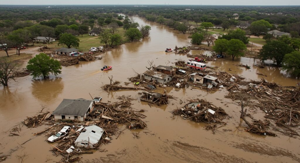 Catastrophic Central Texas Flash Floods Claim Over 50 Lives, Scores Still Missing Amid Search Effort