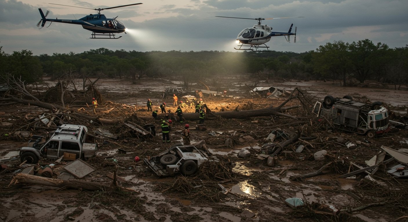 Central Texas Flash Floods: Death Toll Nears 80, Search Intensifies for Missing Campers