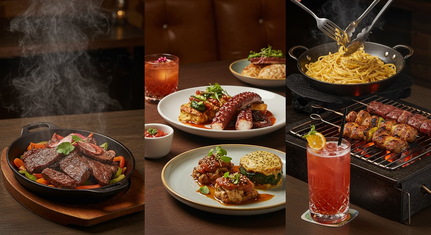 Houston's Culinary Landscape Shifts: Five Notable Eateries, Including Korean BBQ and Greek, Arrive in Heights, River Oaks, and Montrose