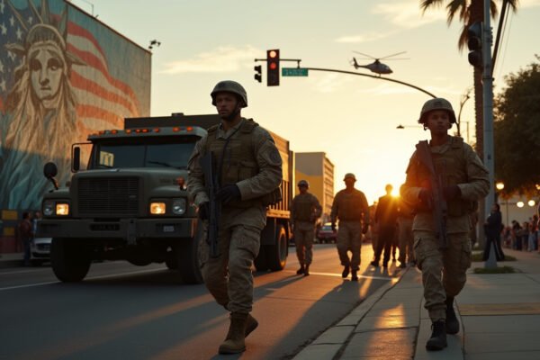 Pentagon Reduces National Guard Presence in Los Angeles Amidst Declining Lawlessness