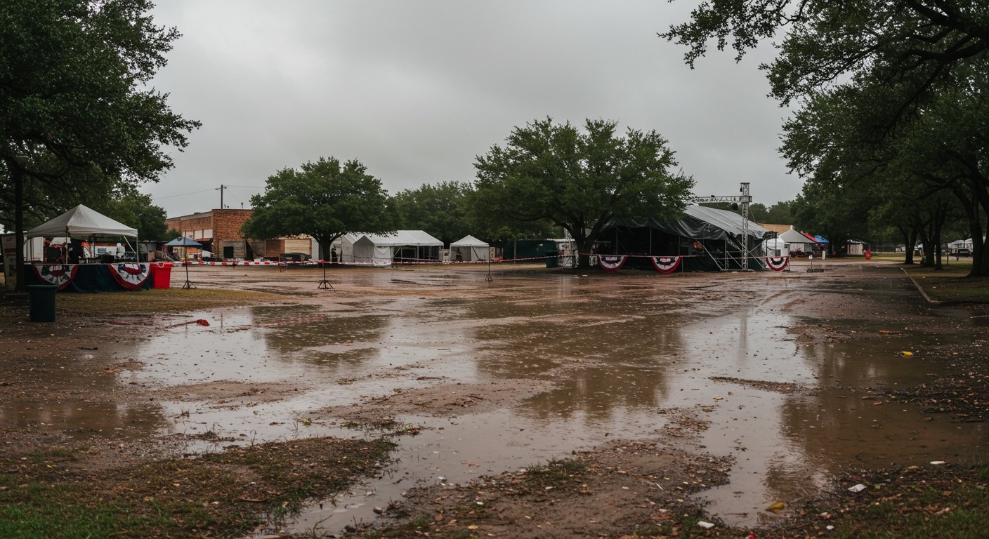 Severe Weather Forces Cancellation of Killeen's Red, White, and Blue Music Festival on July 5; Fireworks Rescheduled