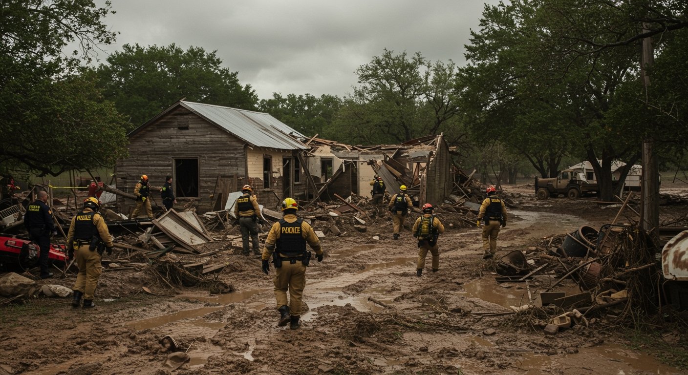 Texas Flood Disaster: Death Toll Climbs Past 50, Search Intensifies for Dozens Missing