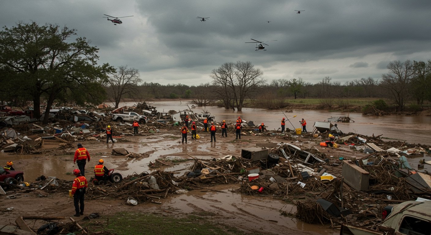 Texas Flood Disaster: Death Toll Exceeds 100 as Search Continues Amid "Rough Week" Warning
