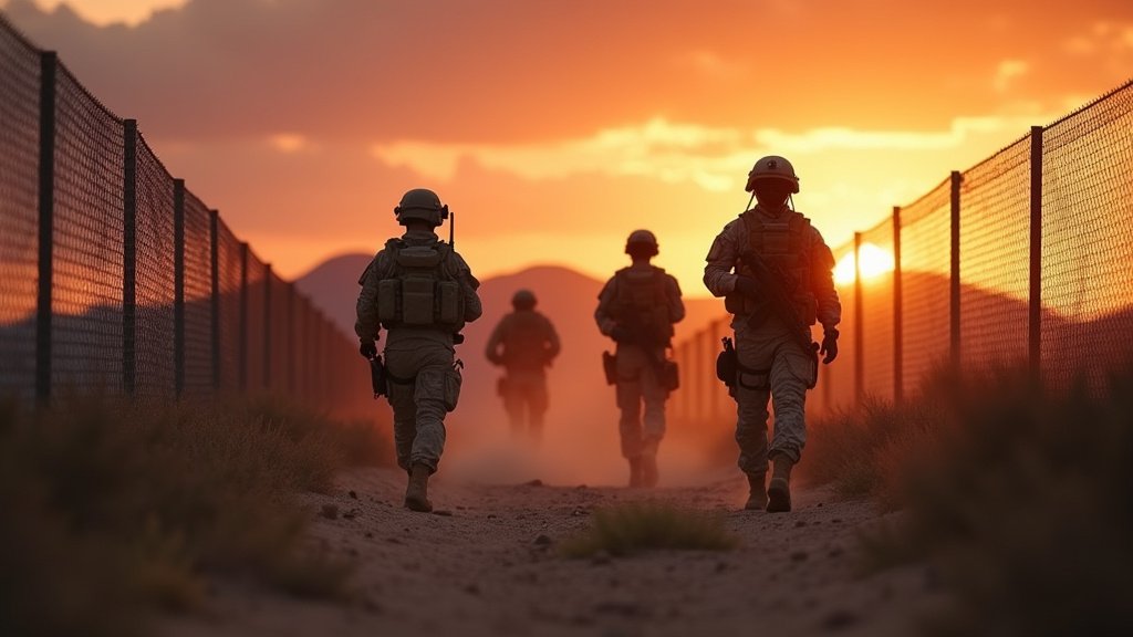 Troops Deployed: Thousands of US Military Personnel Intensify Border Patrol Under Trump Emergency Declaration