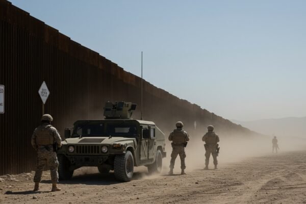 US Militarizes One-Third of Southern Border, Sparking Rights Controversy US Militarizes One Third of Southern Border, Sparking Rights Controversy