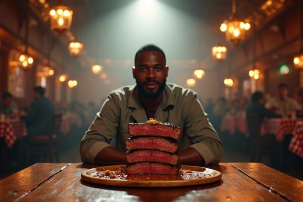 Eating Legend! MoMotion Makes History with Triple 72oz Steak Feat in Texas Eating Legend! MoMotion Makes History with Triple 72oz Steak Feat in Texas