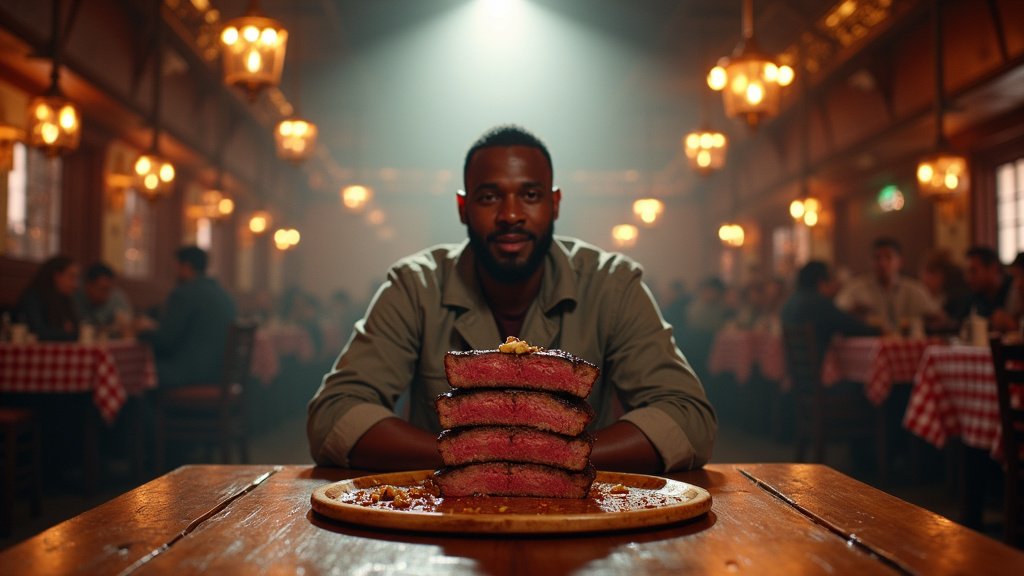 Eating Legend! MoMotion Makes History with Triple 72oz Steak Feat in Texas