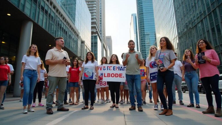 Houston ‘No Kings’ Rally Targets Midterm Turnout